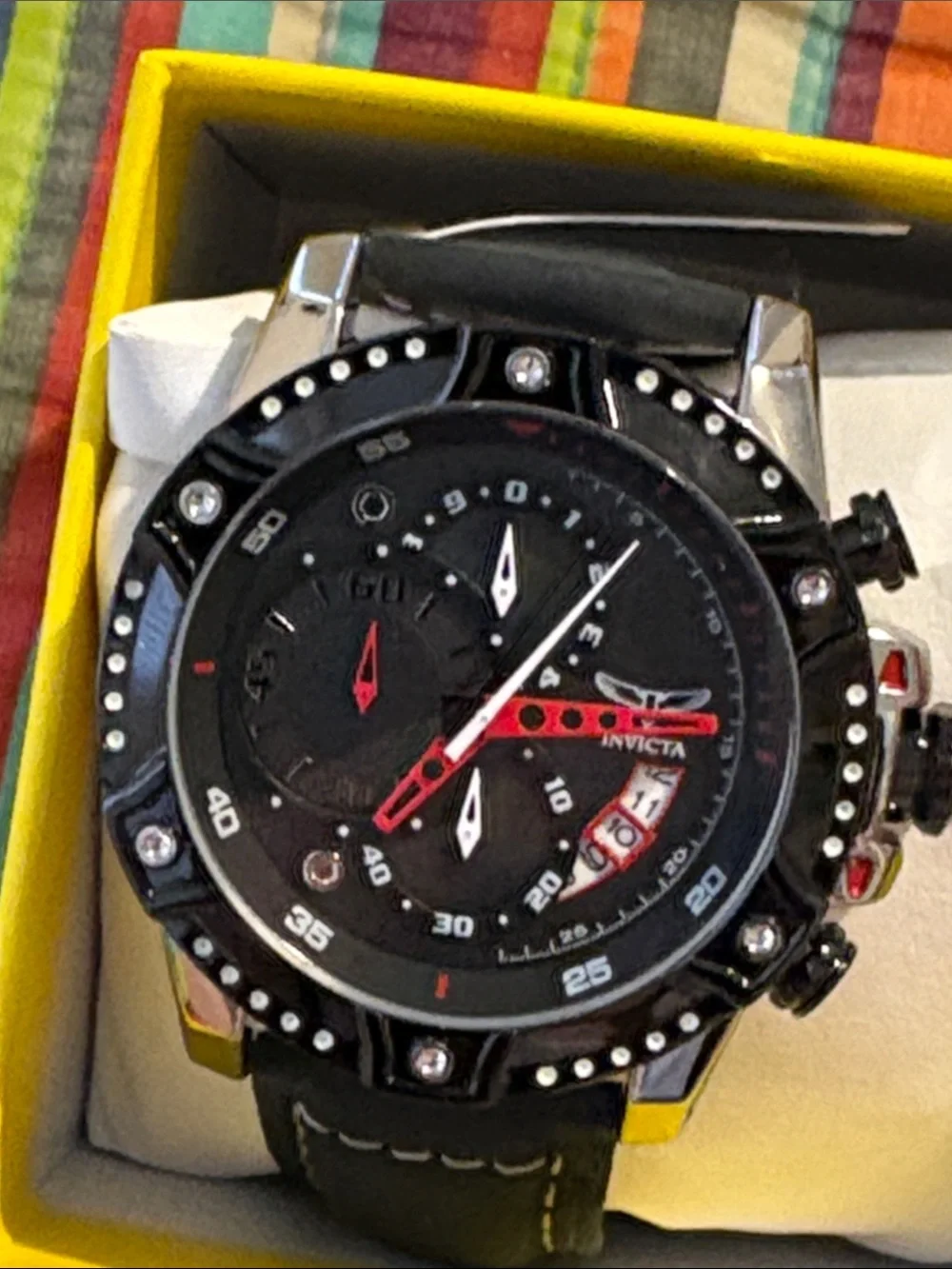 New Invicta S1 Rally I by Invicta Men's Watch w/ Skeleton Dial - 50mm, Black